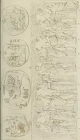 An illustration from Mythologische Gallerie; eine Sammlung von mehr als 750 antiken Denkmälern, Statuen, geschnittenen Steinen, Münzen und Gemälden, auf den 191 Original-Kupferblättern der französischen Ausg (1848)