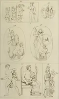 Picture 40 of 223 from Mythologische Gallerie; eine Sammlung von mehr als 750 antiken Denkmälern, Statuen, geschnittenen Steinen, Münzen und Gemälden, auf den 191 Original-Kupferblättern der französischen Ausg (1848), leaf 84