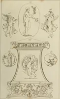 Picture 44 of 223 from Mythologische Gallerie; eine Sammlung von mehr als 750 antiken Denkmälern, Statuen, geschnittenen Steinen, Münzen und Gemälden, auf den 191 Original-Kupferblättern der französischen Ausg (1848), leaf 92
