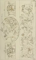 Picture 46 of 223 from Mythologische Gallerie; eine Sammlung von mehr als 750 antiken Denkmälern, Statuen, geschnittenen Steinen, Münzen und Gemälden, auf den 191 Original-Kupferblättern der französischen Ausg (1848), leaf 96