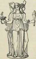 An illustration from The mythology of Greece and Rome : with special references to its use in art (1900)