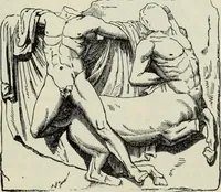 An illustration from The mythology of Greece and Rome : with special references to its use in art (1900)