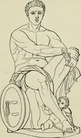 An illustration from The mythology of Greece and Rome : with special references to its use in art (1900)
