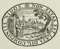 An illustration from Naauwkeurige beschryvinge van Malabar en Choromandel, der zelver aangrenzende ryken, en het machtige eyland Ceylon : nevens een omstandige en grondigh doorzochte ontdekking en wederlegginge van de afgoderye der Oost-Indische heydenen ... (1672)