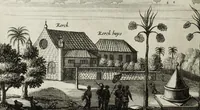 Picture 46 of 71 from Naauwkeurige beschryvinge van Malabar en Choromandel, der zelver aangrenzende ryken, en het machtige eyland Ceylon : nevens een omstandige en grondigh doorzochte ontdekking en wederlegginge van de afgoderye der Oost-Indische heydenen ... (1672), leaf 506