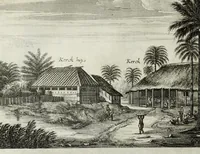 Picture 53 of 71 from Naauwkeurige beschryvinge van Malabar en Choromandel, der zelver aangrenzende ryken, en het machtige eyland Ceylon : nevens een omstandige en grondigh doorzochte ontdekking en wederlegginge van de afgoderye der Oost-Indische heydenen ... (1672), leaf 518