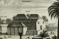 Picture 57 of 71 from Naauwkeurige beschryvinge van Malabar en Choromandel, der zelver aangrenzende ryken, en het machtige eyland Ceylon : nevens een omstandige en grondigh doorzochte ontdekking en wederlegginge van de afgoderye der Oost-Indische heydenen ... (1672), leaf 519