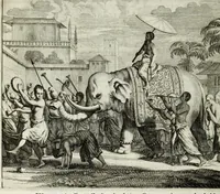 Picture 65 of 71 from Naauwkeurige beschryvinge van Malabar en Choromandel, der zelver aangrenzende ryken, en het machtige eyland Ceylon : nevens een omstandige en grondigh doorzochte ontdekking en wederlegginge van de afgoderye der Oost-Indische heydenen ... (1672), leaf 552