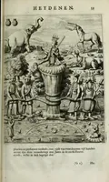 Picture 70 of 71 from Naauwkeurige beschryvinge van Malabar en Choromandel, der zelver aangrenzende ryken, en het machtige eyland Ceylon : nevens een omstandige en grondigh doorzochte ontdekking en wederlegginge van de afgoderye der Oost-Indische heydenen ... (1672), leaf 653