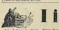 An illustration from Nakcokv es kerretv enhvteceskv. Muskokee or Creek first reader (1875)
