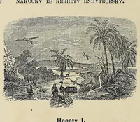 An illustration from Nakcokv es kerretv enhvteceskv. Muskokee or Creek first reader (1875)