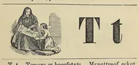 An illustration from Nakcokv es kerretv enhvtecskv = Muskokee or Creek first reader (1882)