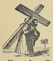 An illustration from Nakcokv es kerretv enhvtecskv = Muskokee or Creek first reader (1882)