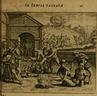 Picture 13 of 26 from Narratio regionum indicarum per Hispanos quosdam devastatarum verissima (1614), leaf 40