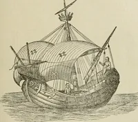An illustration from Narrative and critical history of America (1884)