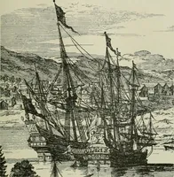 An illustration from Narrative and critical history of America (1884)