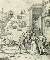 An illustration from Narrative and critical history of America (1884)