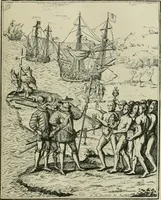 An illustration from Narrative and critical history of America (1884)