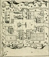 An illustration from Narrative and critical history of America (1884)