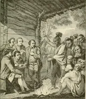 An illustration from Narrative and critical history of America (1884)
