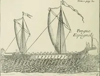 An illustration from Narrative and critical history of America (1884)