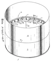 Picture 1 of 5 from Segmented back-up bar Patent (1966), leaf 0