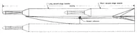 An illustration from Spacecraft and stage-geometry effects on the hypersonic characteristics of a horizontal- take-off reusable booster (1963)