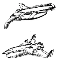 An illustration from Space transport systems (1975)