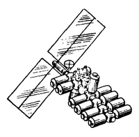 An illustration from Space transport systems (1975)