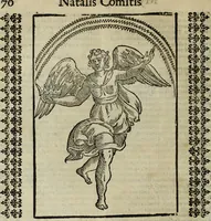Picture 24 of 149 from Natalis Comitis Mythologiae, siue, Explicationis fabularum libri decem; in quibvs omnia prope naturalis et moralis philosophiae dogmata in veterum fabulis contenta fuisse perspicuè demonstratur (1616), leaf 119