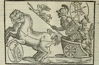 Picture 28 of 149 from Natalis Comitis Mythologiae, siue, Explicationis fabularum libri decem; in quibvs omnia prope naturalis et moralis philosophiae dogmata in veterum fabulis contenta fuisse perspicuè demonstratur (1616), leaf 131