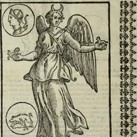 Picture 42 of 149 from Natalis Comitis Mythologiae, siue, Explicationis fabularum libri decem; in quibvs omnia prope naturalis et moralis philosophiae dogmata in veterum fabulis contenta fuisse perspicuè demonstratur (1616), leaf 181