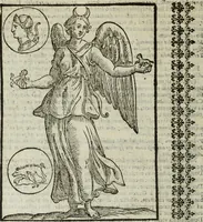 Picture 44 of 149 from Natalis Comitis Mythologiae, siue, Explicationis fabularum libri decem; in quibvs omnia prope naturalis et moralis philosophiae dogmata in veterum fabulis contenta fuisse perspicuè demonstratur (1616), leaf 189