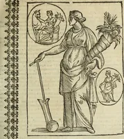An illustration from Natalis Comitis Mythologiae, siue, Explicationis fabularum libri decem; in quibvs omnia prope naturalis et moralis philosophiae dogmata in veterum fabulis contenta fuisse perspicuè demonstratur (1616)