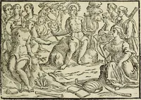 Picture 56 of 149 from Natalis Comitis Mythologiae, siue, Explicationis fabularum libri decem; in quibvs omnia prope naturalis et moralis philosophiae dogmata in veterum fabulis contenta fuisse perspicuè demonstratur (1616), leaf 232