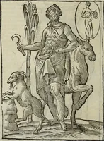 An illustration from Natalis Comitis Mythologiae, siue, Explicationis fabularum libri decem; in quibvs omnia prope naturalis et moralis philosophiae dogmata in veterum fabulis contenta fuisse perspicuè demonstratur (1616)