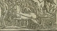An illustration from Natalis Comitis Mythologiae, siue, Explicationis fabularum libri decem; in quibvs omnia prope naturalis et moralis philosophiae dogmata in veterum fabulis contenta fuisse perspicuè demonstratur (1616)