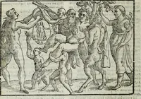 Picture 86 of 149 from Natalis Comitis Mythologiae, siue, Explicationis fabularum libri decem; in quibvs omnia prope naturalis et moralis philosophiae dogmata in veterum fabulis contenta fuisse perspicuè demonstratur (1616), leaf 309