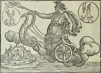 An illustration from Natalis Comitis Mythologiae, siue, Explicationis fabularum libri decem; in quibvs omnia prope naturalis et moralis philosophiae dogmata in veterum fabulis contenta fuisse perspicuè demonstratur (1616)