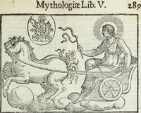 Picture 96 of 149 from Natalis Comitis Mythologiae, siue, Explicationis fabularum libri decem; in quibvs omnia prope naturalis et moralis philosophiae dogmata in veterum fabulis contenta fuisse perspicuè demonstratur (1616), leaf 338