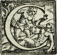 Picture 100 of 149 from Natalis Comitis Mythologiae, siue, Explicationis fabularum libri decem; in quibvs omnia prope naturalis et moralis philosophiae dogmata in veterum fabulis contenta fuisse perspicuè demonstratur (1616), leaf 346