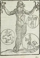 An illustration from Natalis Comitis Mythologiae, siue, Explicationis fabularum libri decem; in quibvs omnia prope naturalis et moralis philosophiae dogmata in veterum fabulis contenta fuisse perspicuè demonstratur (1616)