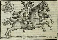 Picture 117 of 149 from Natalis Comitis Mythologiae, siue, Explicationis fabularum libri decem; in quibvs omnia prope naturalis et moralis philosophiae dogmata in veterum fabulis contenta fuisse perspicuè demonstratur (1616), leaf 495