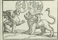 An illustration from Natalis Comitis Mythologiae, siue, Explicationis fabularum libri decem; in quibvs omnia prope naturalis et moralis philosophiae dogmata in veterum fabulis contenta fuisse perspicuè demonstratur (1616)