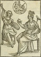 An illustration from Natalis Comitis Mythologiae, siue, Explicationis fabularum libri decem; in quibvs omnia prope naturalis et moralis philosophiae dogmata in veterum fabulis contenta fuisse perspicuè demonstratur (1616)