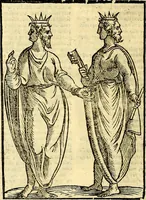 An illustration from Natalis Comitis Mythologiae sive Explicationis fabvlarvm libri decem, in qvibvs omnia prope natvralis et moralis philosophiæ dogmata in veterum fabulis contenta fuisse perspicuè demonstratur (1616)