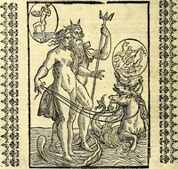An illustration from Natalis Comitis Mythologiae sive Explicationis fabvlarvm libri decem, in qvibvs omnia prope natvralis et moralis philosophiæ dogmata in veterum fabulis contenta fuisse perspicuè demonstratur (1616)