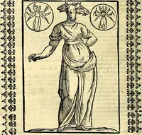 An illustration from Natalis Comitis Mythologiae sive Explicationis fabvlarvm libri decem, in qvibvs omnia prope natvralis et moralis philosophiæ dogmata in veterum fabulis contenta fuisse perspicuè demonstratur (1616)