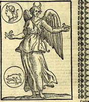 An illustration from Natalis Comitis Mythologiae sive Explicationis fabvlarvm libri decem, in qvibvs omnia prope natvralis et moralis philosophiæ dogmata in veterum fabulis contenta fuisse perspicuè demonstratur (1616)