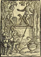 An illustration from Natalis Comitis Mythologiae sive Explicationis fabvlarvm libri decem, in qvibvs omnia prope natvralis et moralis philosophiæ dogmata in veterum fabulis contenta fuisse perspicuè demonstratur (1616)